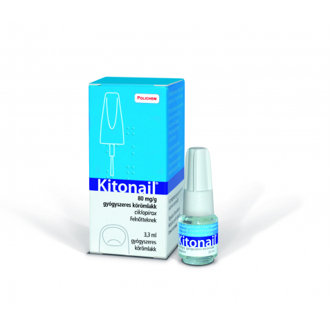 KITONAIL® 80mg/g gyógyszeres körömlakk 3,3ml