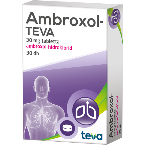 AMBROXOL-TEVA 30mg tabletta 30db