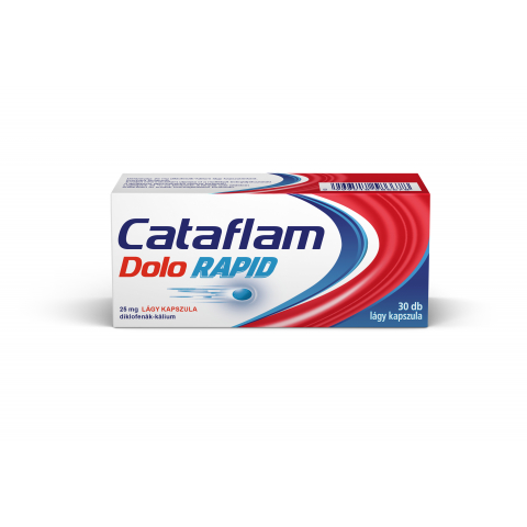 CATAFLAM DOLO RAPID 25mg lágy kapszula 30db