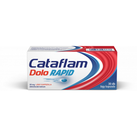 CATAFLAM DOLO RAPID 25mg lágy kapszula 30db