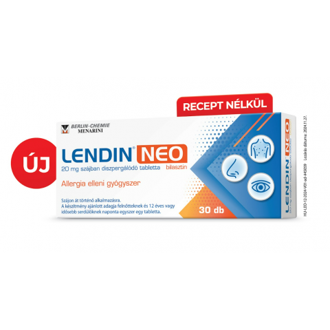 LENDIN® NEO 20mg szájban diszpergálódó tabletta 30db