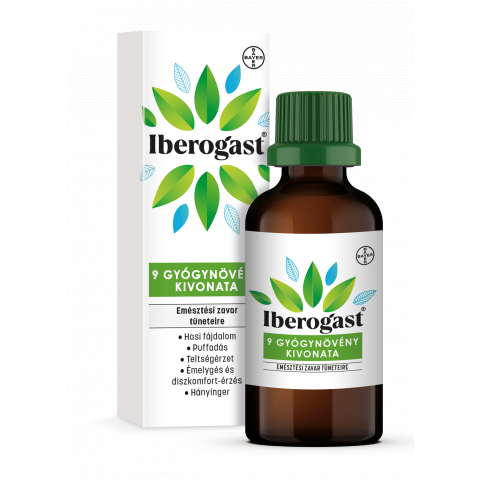 IBEROGAST belsőleges oldatos cseppek 50ml