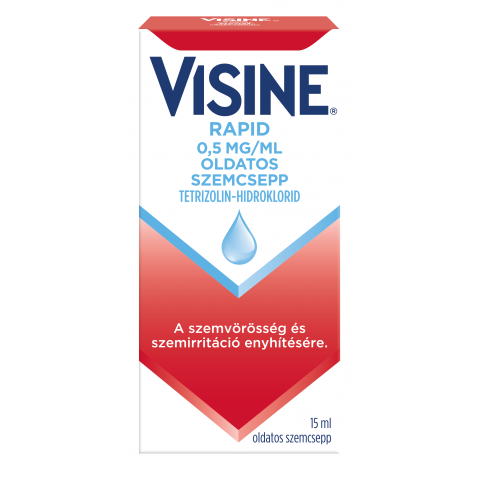 VISINE® RAPID 0,5mg/ml oldatos szemcsepp 15ml