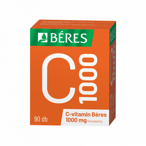 C-VITAMIN BÉRES 1000mg filmtabletta 90db