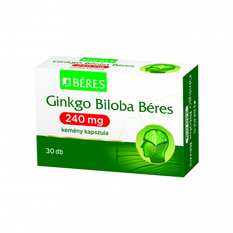 GINKGO BILOBA BÉRES 240mg kemény kapszula 30db