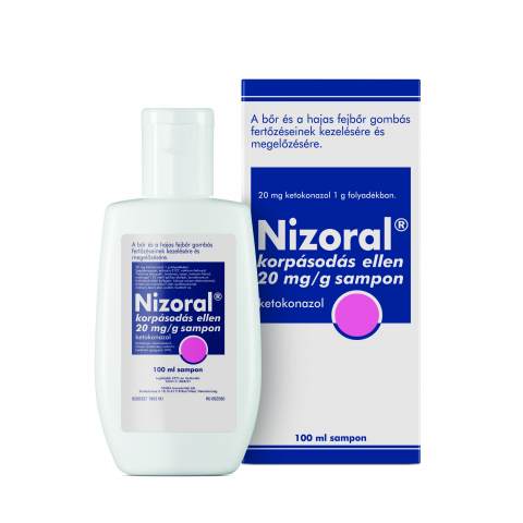 NIZORAL® korpásodás ellen 20mg/g sampon 100ml