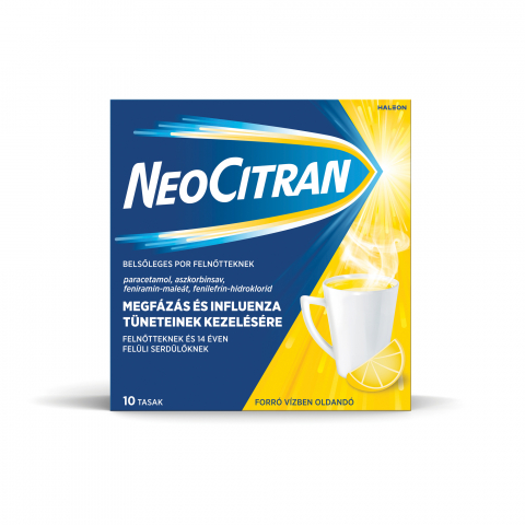 NEOCITRAN belsőleges por 
felnőtteknek 10db