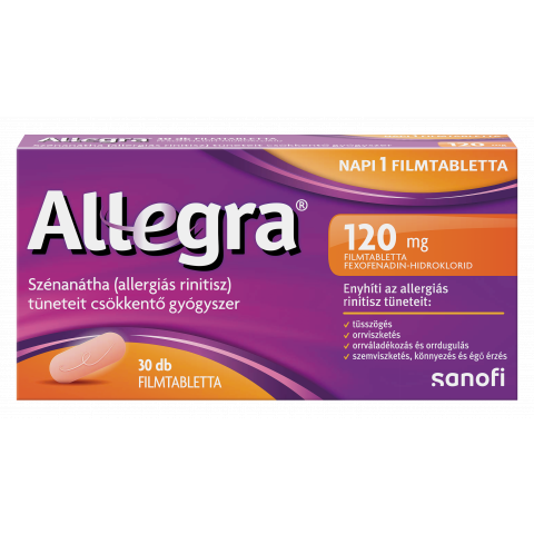 ALLEGRA 120mg filmtabletta 30db