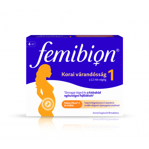 FEMIBION 1 KORAI VÁRANDÓSSÁG étrend-kiegészítő tabletta 28db