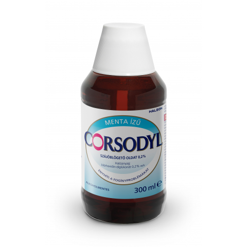 CORSODYL alkoholmentes szájöblögető oldat 300ml