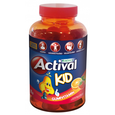 ACTIVAL KID GUMIVITAMIN
gumitabletta 90db