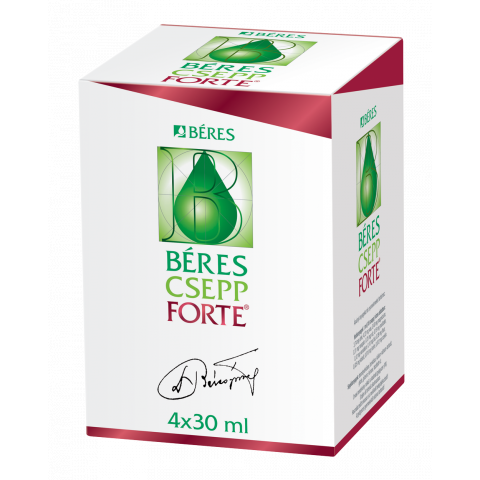 BÉRES CSEPP FORTE belsőleges oldatos cseppek 4x30ml