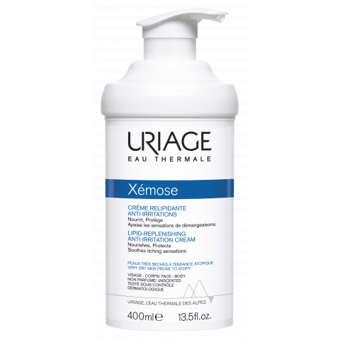 URIAGE XÉMOSE krém száraz/nagyon száraz bőrre 400ml