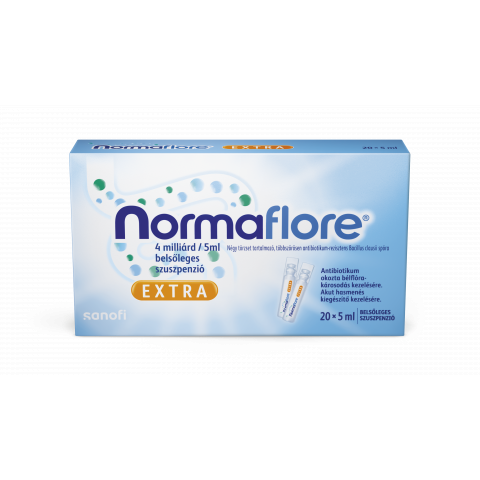 NORMAFLORE EXTRA 4milliárd/5ml belsőleges szuszpenzió 20x5ml