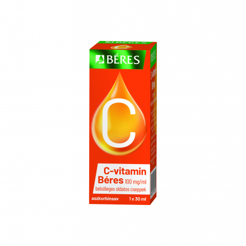 C-VITAMIN BÉRES 100 mg/ml belsőleges oldatos cseppek 30ml