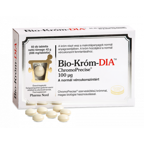 PHARMA NORD BIO-KRÓM-DIA 100µg tabletta 60db