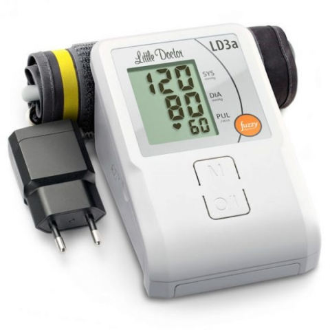 LITTLE DOCTOR LD3a automata, felkaros, vérnyomásmérő, hálózati adapterrel 1db