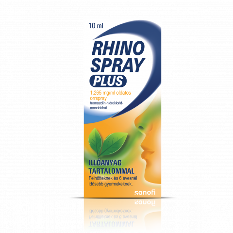 RHINOSPRAY PLUS 1,265mg/ml oldatos orrspray 10ml