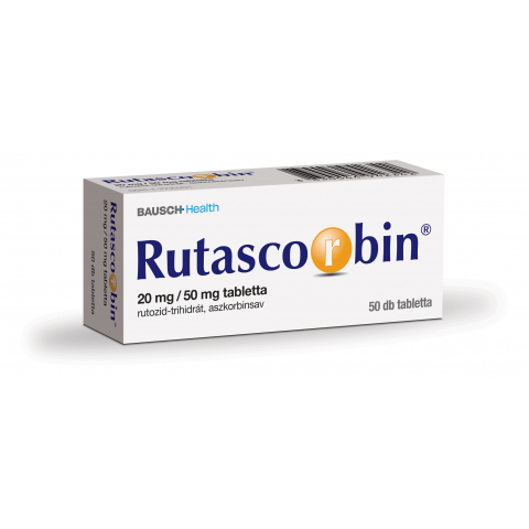 RUTASCORBIN 20mg/50mg tabletta 50db