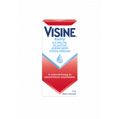 VISINE® RAPID 0,5mg/ml oldatos szemcsepp 15ml