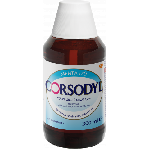 CORSODYL alkoholmentes szájöblögető oldat 300ml 