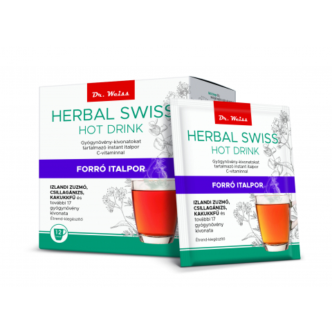 HERBAL SWISS HOT DRINK forró italpor 12db