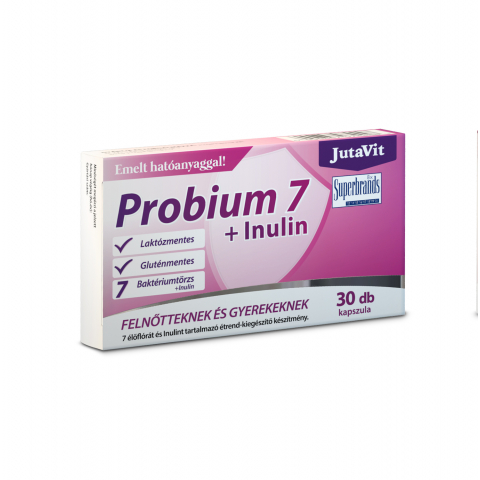 JUTAVIT PROBIUM 7+INULIN ETRENDKIEG.KAPSZ. 30X