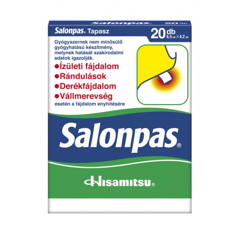 SALONPAS tapasz 65mmx42mm 20db