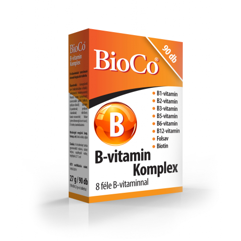 BIOCO B-VITAMIN KOMPLEX tabletta 90db