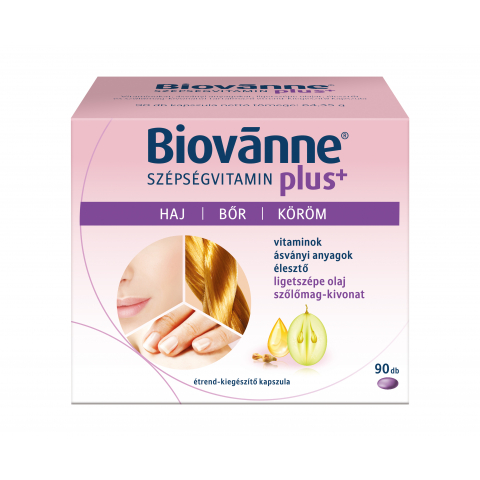 BIOVANNE PLUS szépségvitamin kapszula 90db