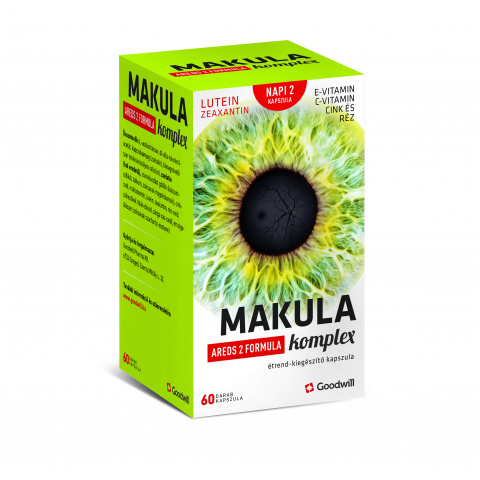 MAKULA KOMPLEX AREDS 2 FORMULA étrend-kiegészítő kapszula 60db