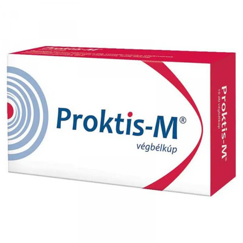 PROKTIS-M végbélkúp 10db