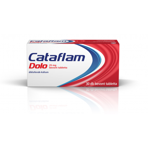 CATAFLAM DOLO 25mg bevont tabletta 30db