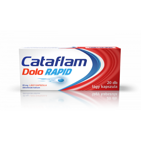 CATAFLAM DOLO RAPID 25mg lágy kapszula 20db