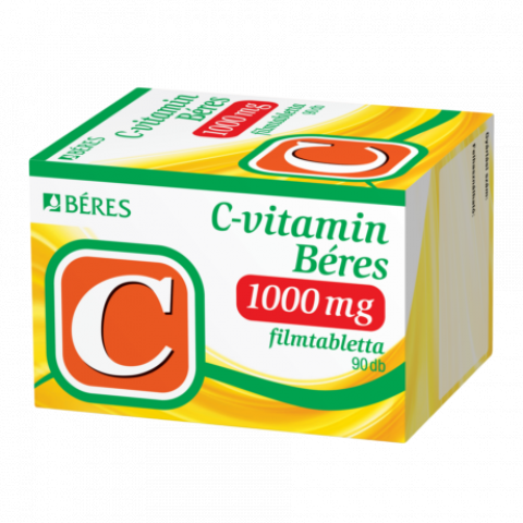 C-VITAMIN BERES 1000mg filmtabletta  90db