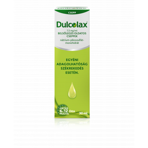 DULCOLAX 7,5mg/ml belsőleges oldatos csepp 30ml