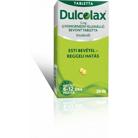 DULCOLAX® 5mg gyomornedv-ellenálló bevont tabletta 30db