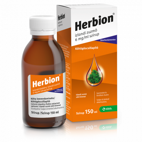 HERBION IZLANDI ZUZMO 6mg/ml szirup 150ml