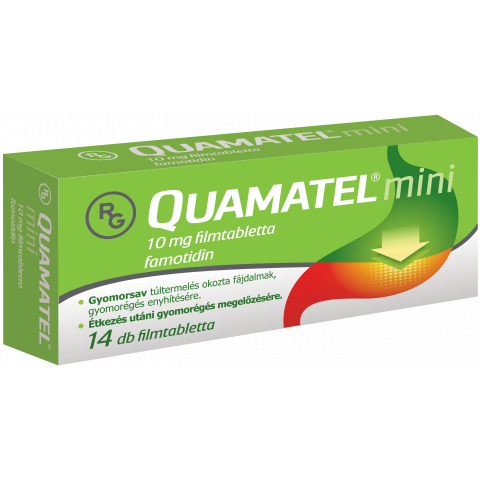 QUAMATEL MINI 10mg filmtabletta 14db